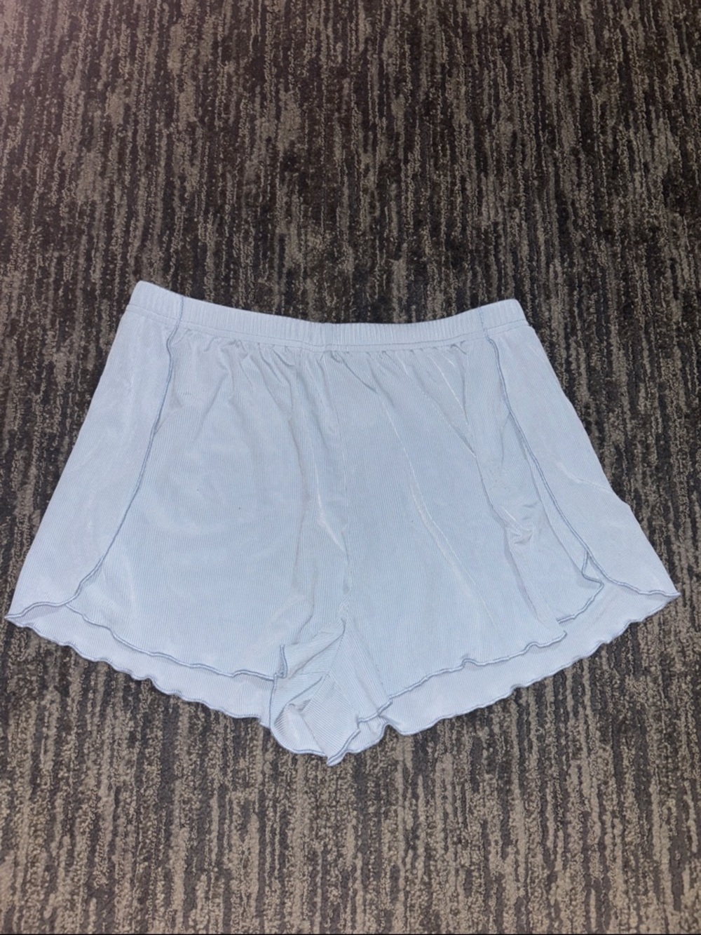 Light Blue Women's Sleep Shorts
